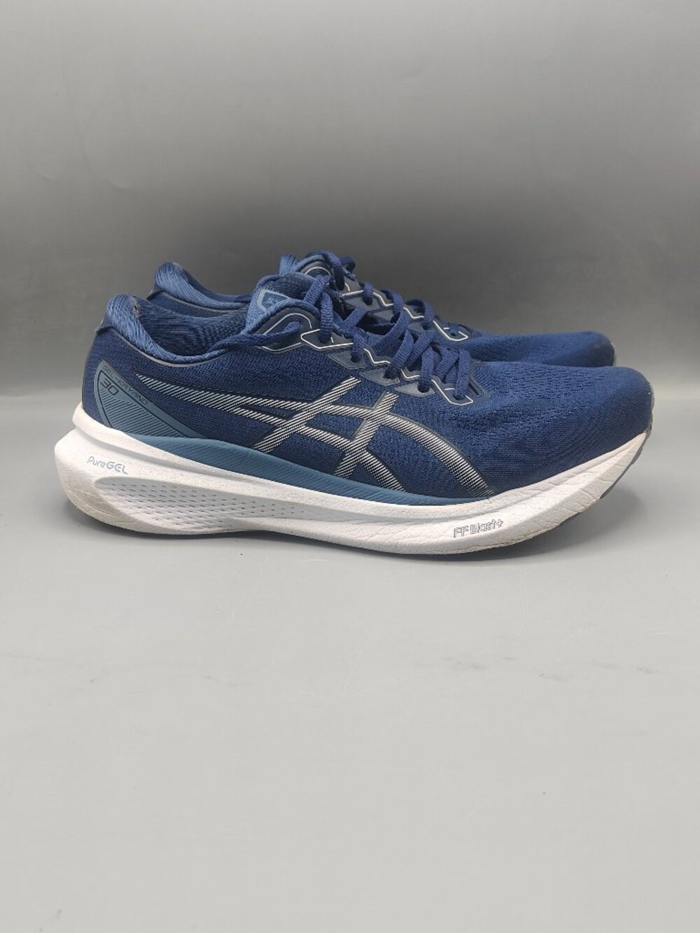 Asics Gel Kayano 30 Men’s Size 11.5 Athletic Running Sneakers Shoes Blue White